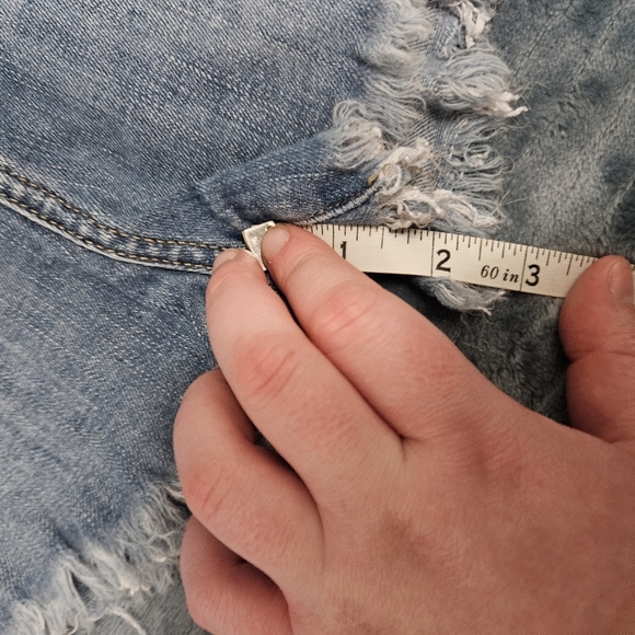 Flying monkey distressed Cutoff shorts! - Picture 7 of 8